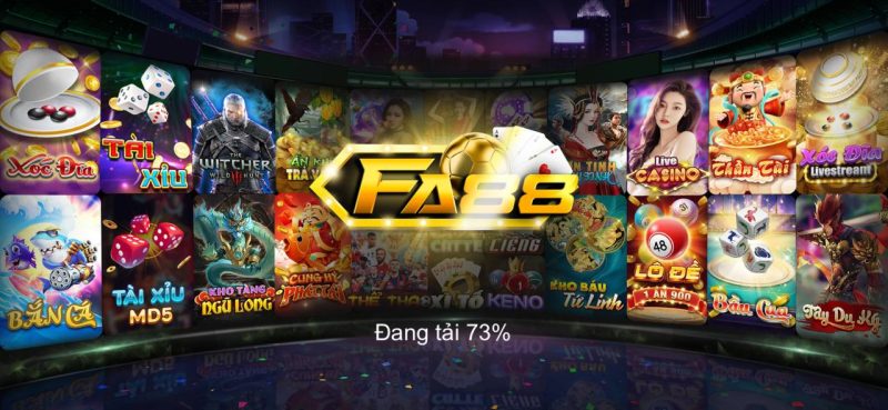 Giao diện app FA88