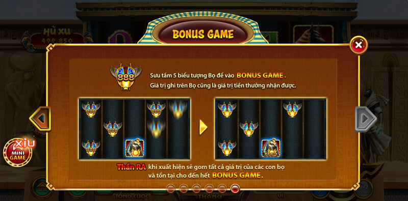 Hướng dẫn luật chơi game slot Bí Mật Cleopatra