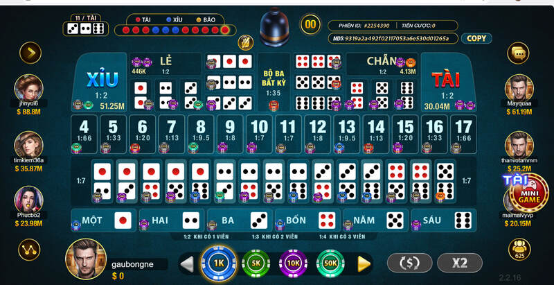 Giới thiệu game Sicbo – Tài Xỉu Sảnh Rồng tại FA88